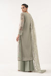 3 Piece Embroidered Net Suit