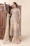 3 Piece Embroidered Net Suit