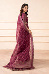 Embroidered Chiffon Saree