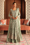 3 Piece Embroidered Net Suit