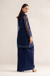 4 Piece Embroidered Organza Suit