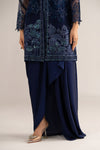 4 Piece Embroidered Organza Suit