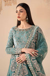 3 Piece Embroidered Velvet Suit