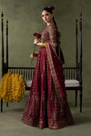 3 Piece Embroidered Velvet Suit