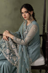3 Piece Embroidered Net Suit