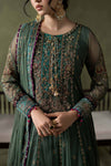 3 Piece Embroidered Net Suit