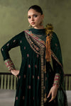 3 Piece Embroidered Velvet Suit