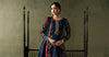 3 Piece Embellished Raw Silk Suit