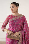 Embroidered Silk Saree