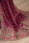 Embroidered Silk Saree