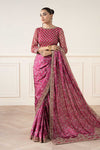 Embroidered Silk Saree