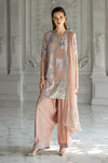 3 Piece Embroidered Chiffon Suit