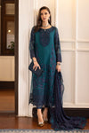 3 Piece Embroidered Chiffon Suit