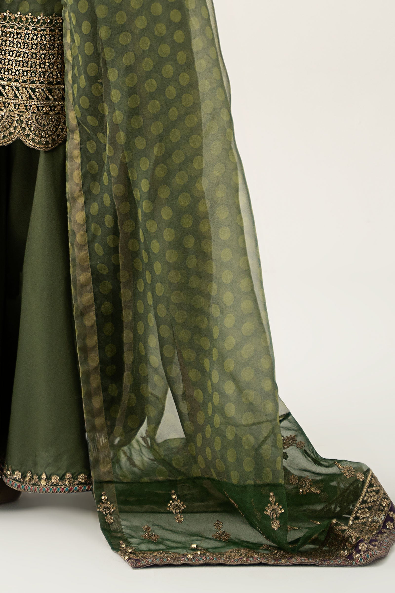 3 Piece Embroidered Suit