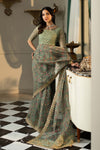 Embroidered Organza Saree