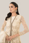 3 Piece Embroidered Net Suit