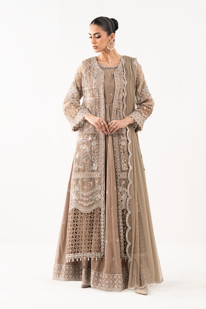 Maria B 3 Piece Embroidered Organza Suit, view 1