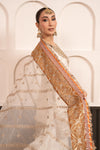 3 Piece Embroidered Cotton Lurex Suit