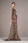 Embroidered Chiffon Saree