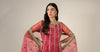 3 Piece Embroidered Organza Suit