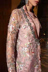 3 Piece Embroidered Net Suit