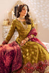 3 Piece Embroidered Raw Silk Suit