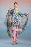 3 Piece Embroidered Lawn Suit