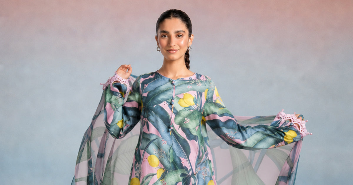 3 Piece Embroidered Lawn Suit
