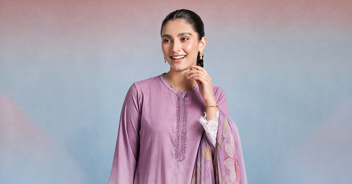 3 Piece Printed Lawn Suit