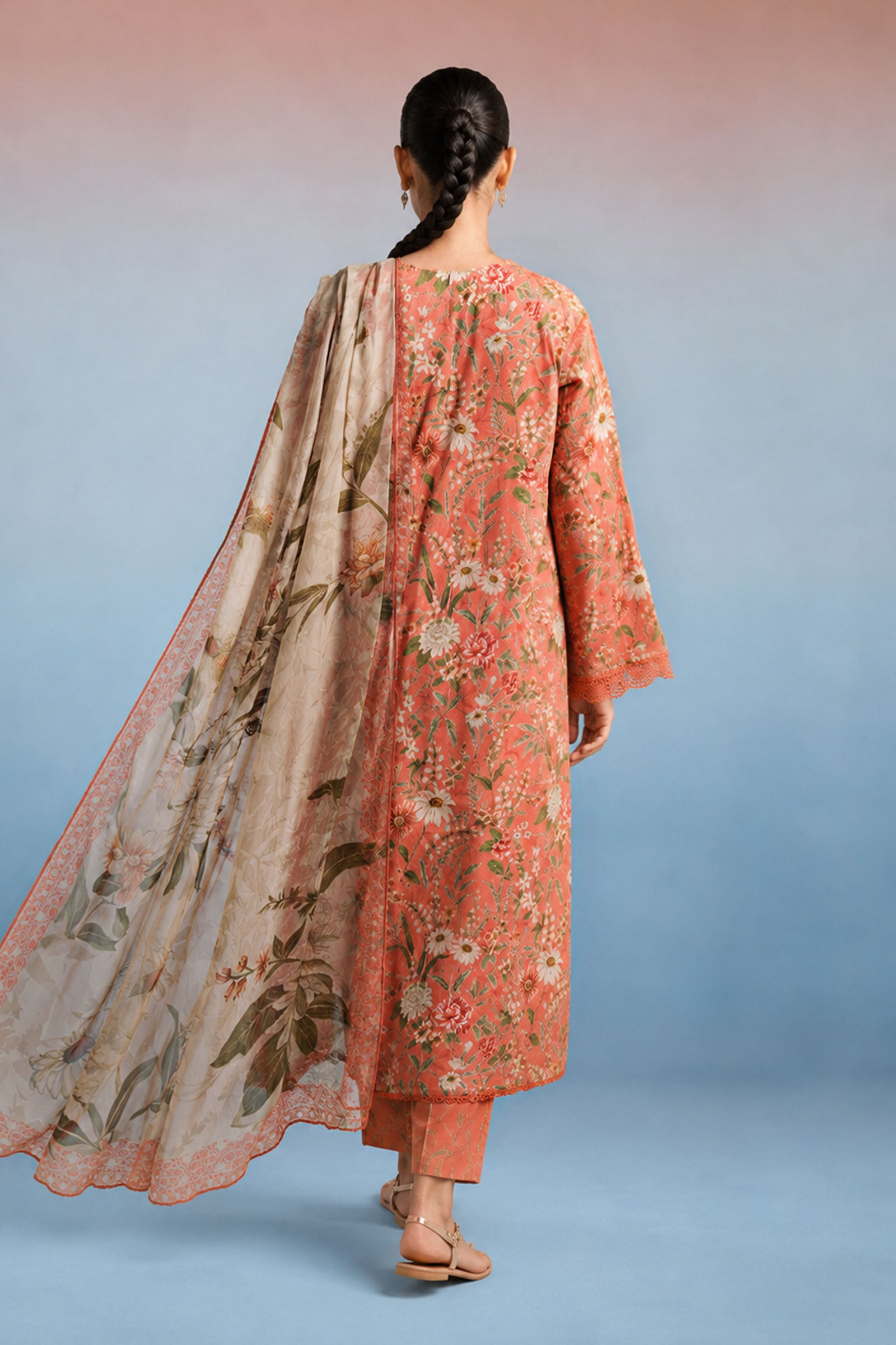 3 Piece Printed Lawn Suit