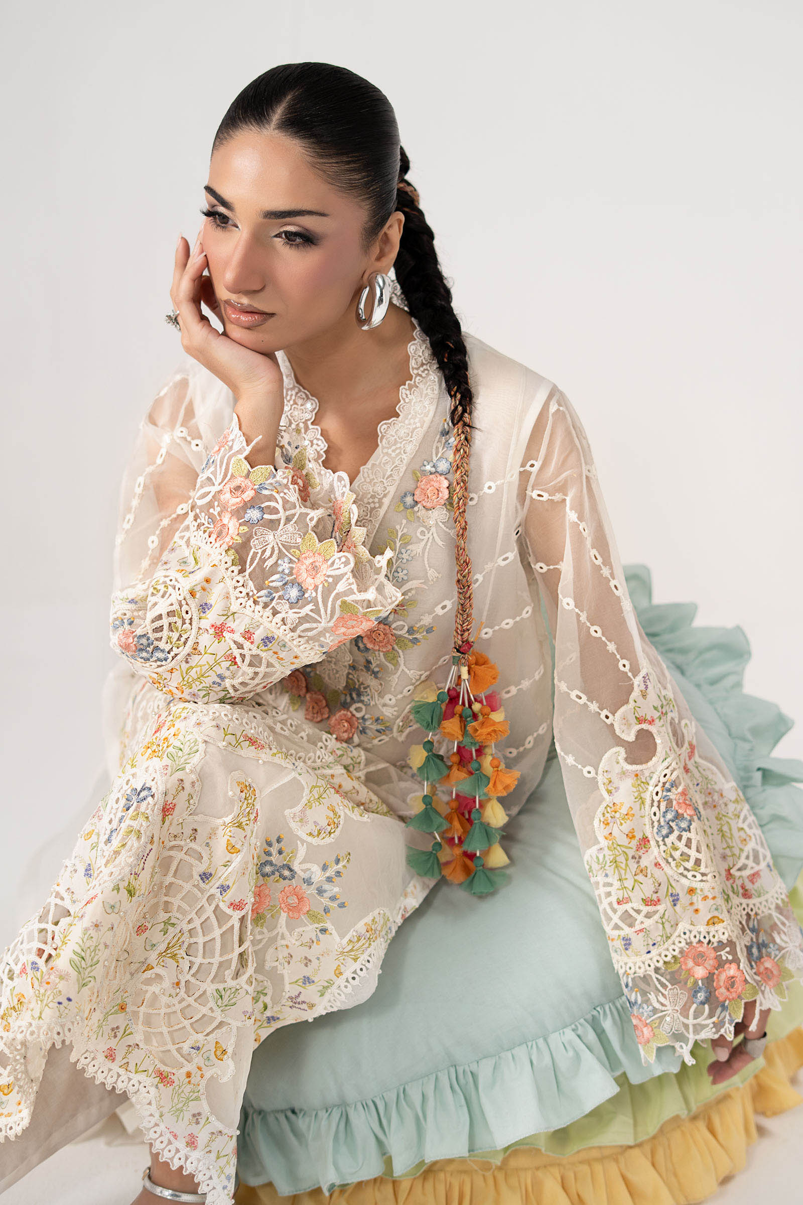 2 Piece Embroidered Lawn Suit