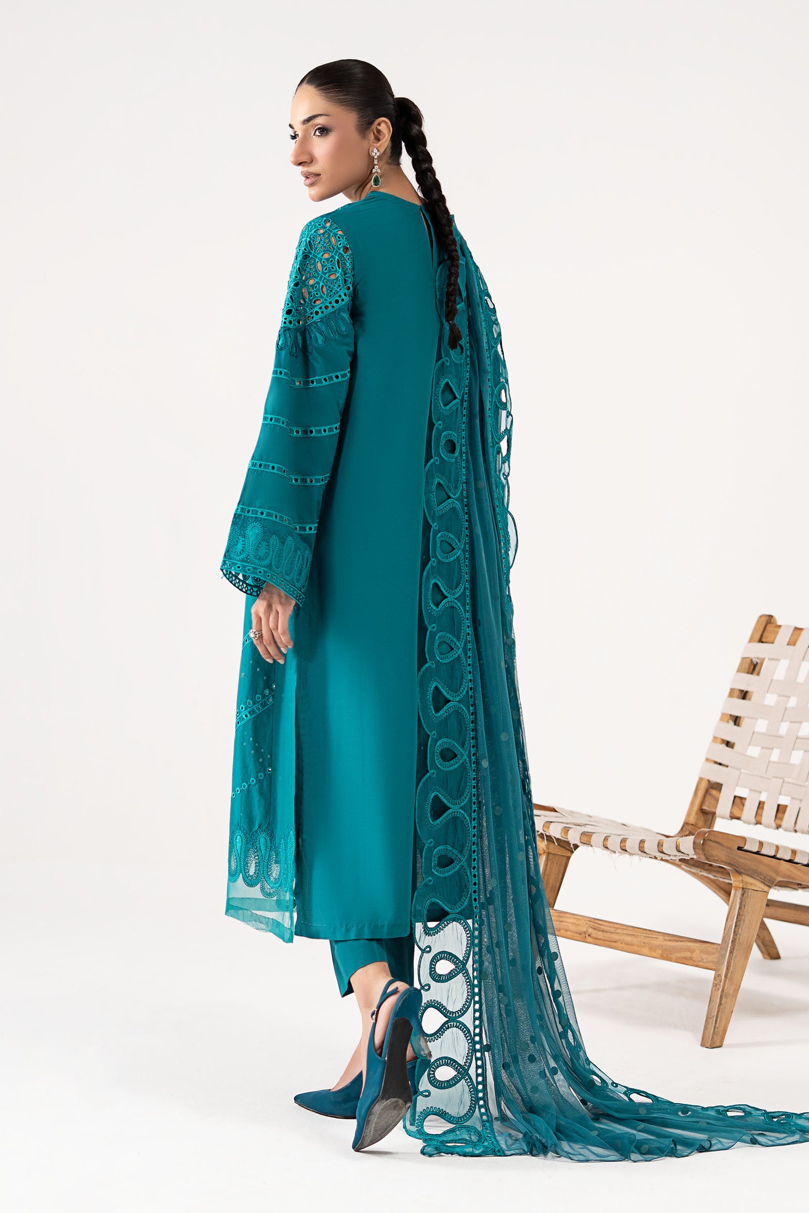 3 Piece Embroidered Lawn Suit