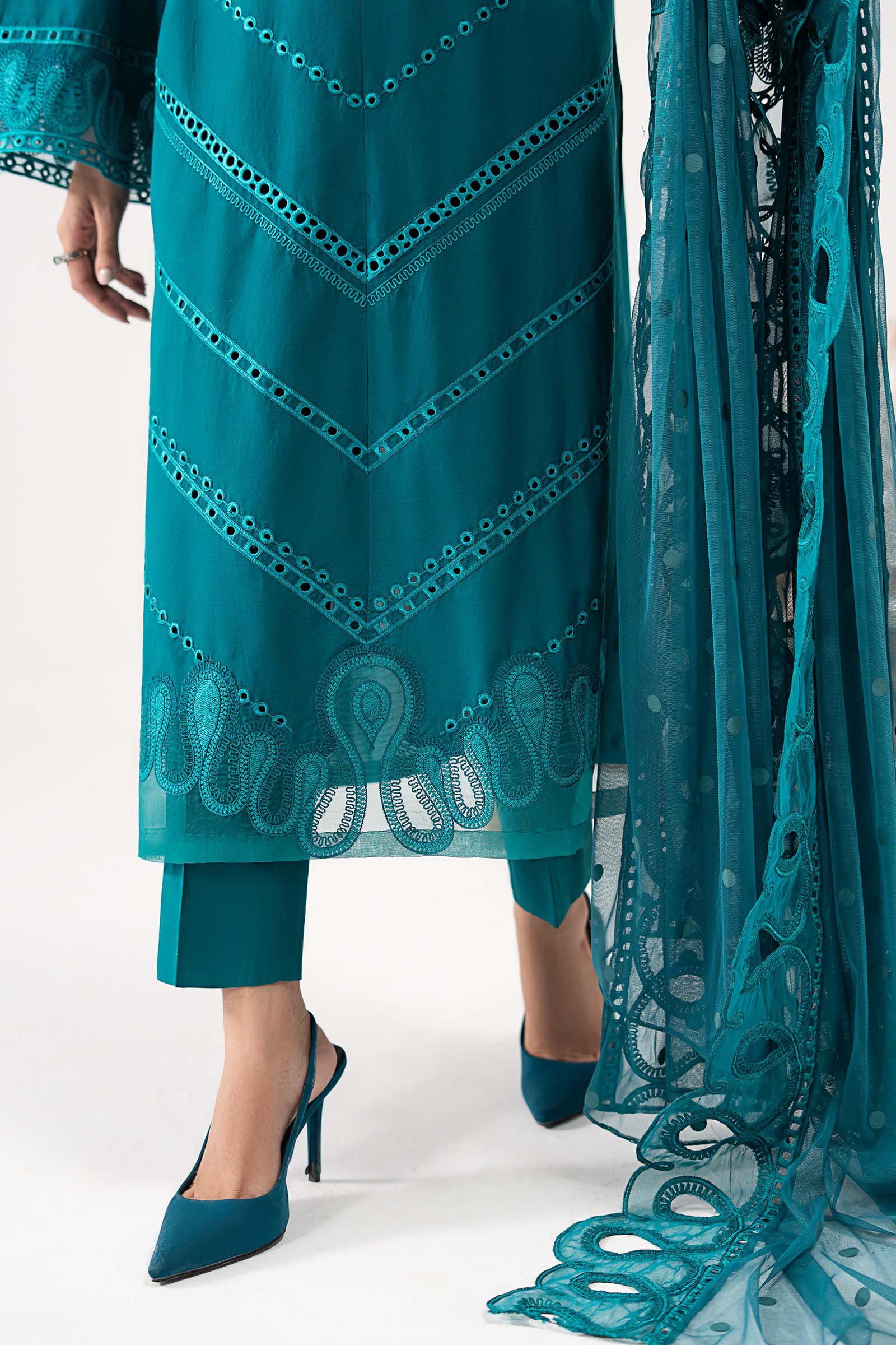 3 Piece Embroidered Lawn Suit