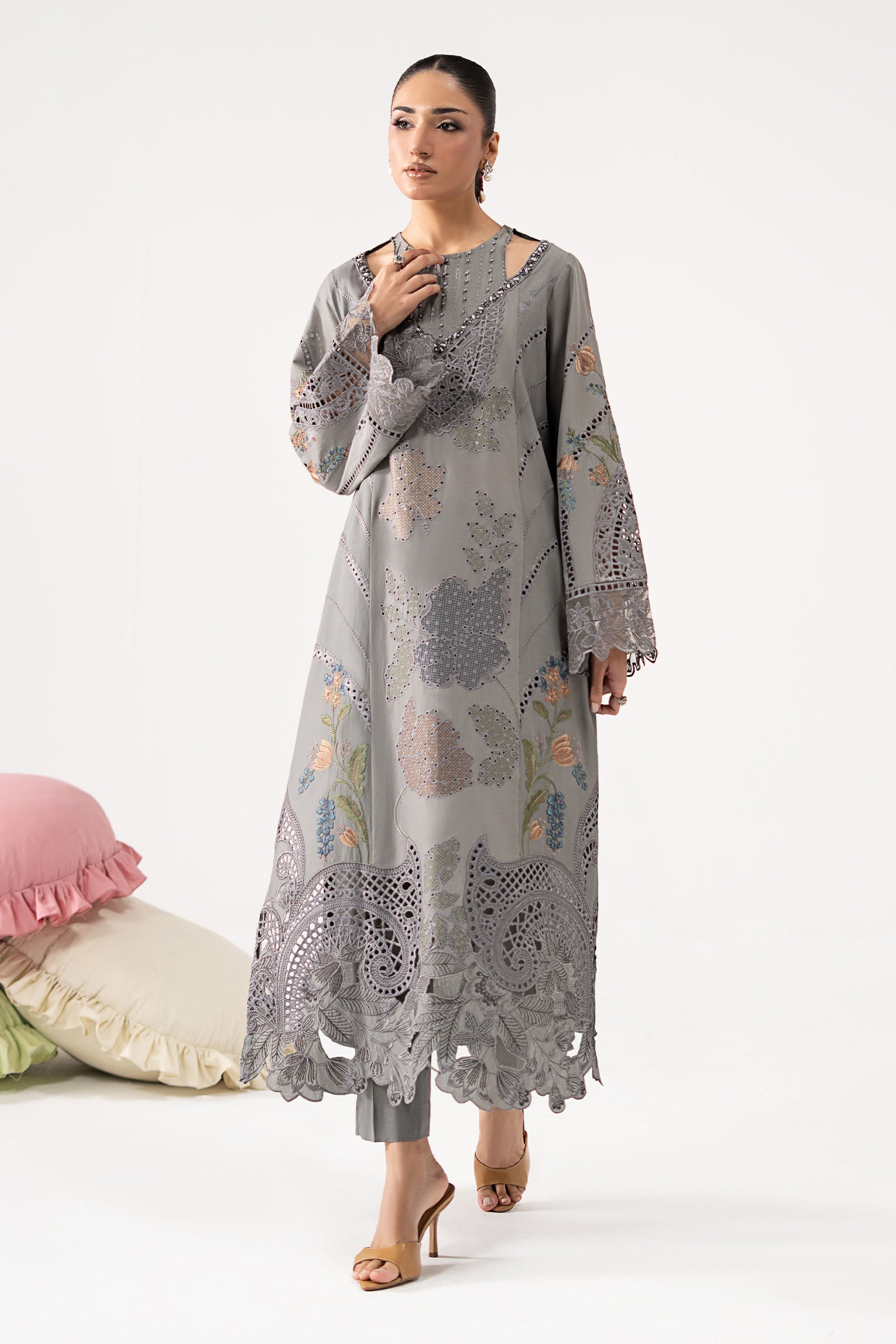 2 Piece Embroidered Lawn Suit