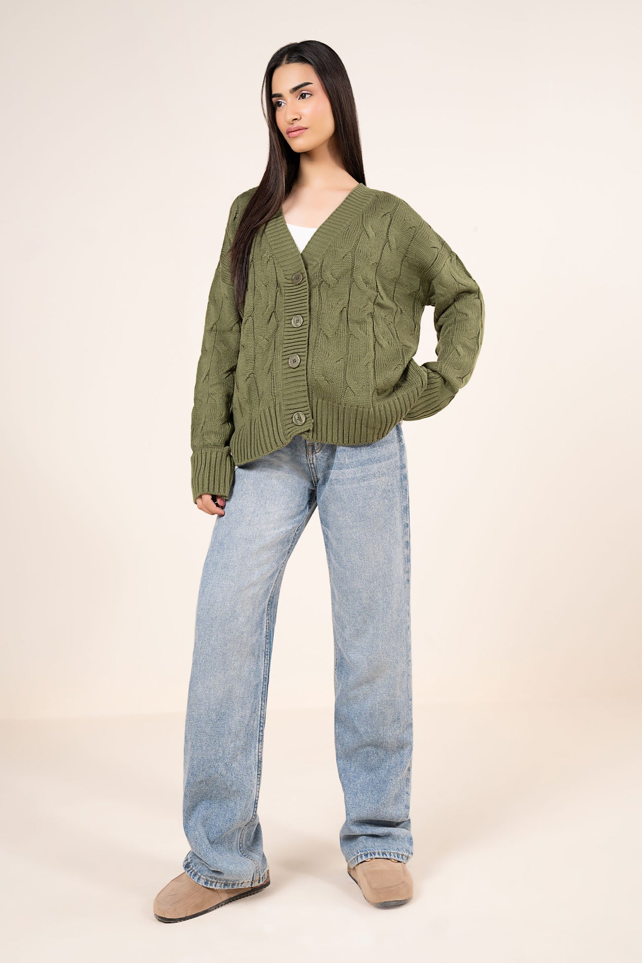 Button-Down Cardigan