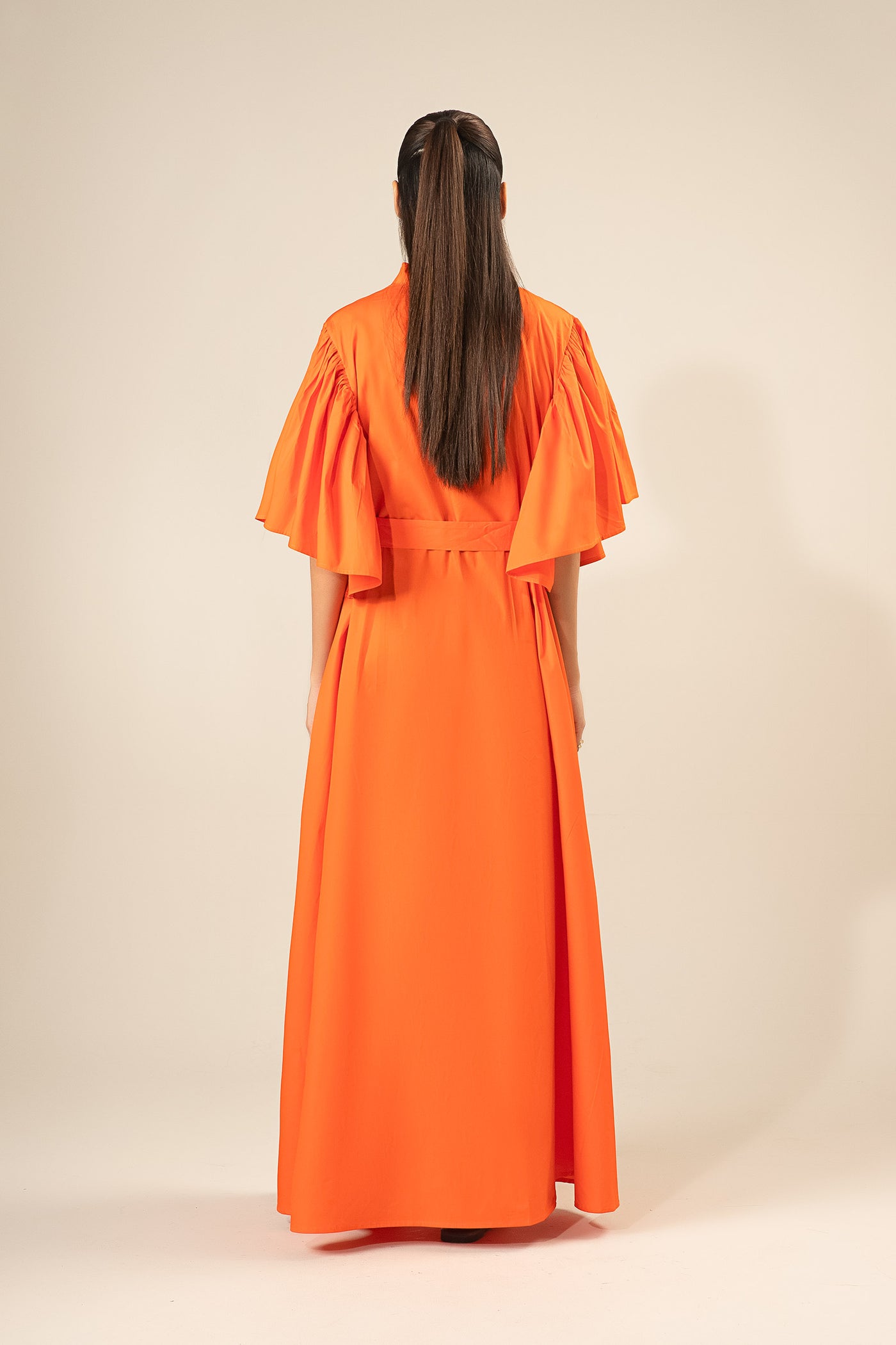 Flutter Sleeve Dress