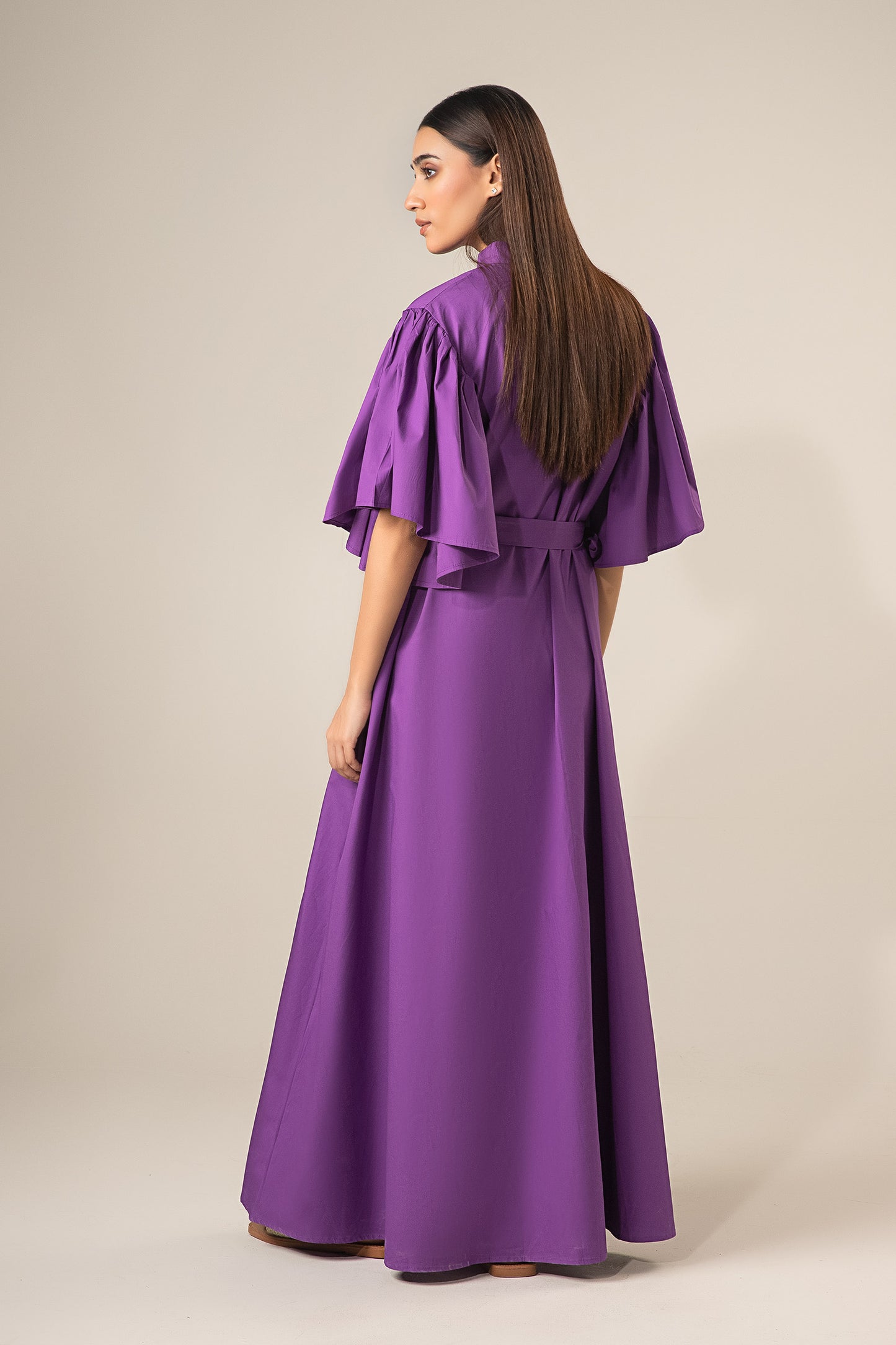 Flutter Sleeve Dress