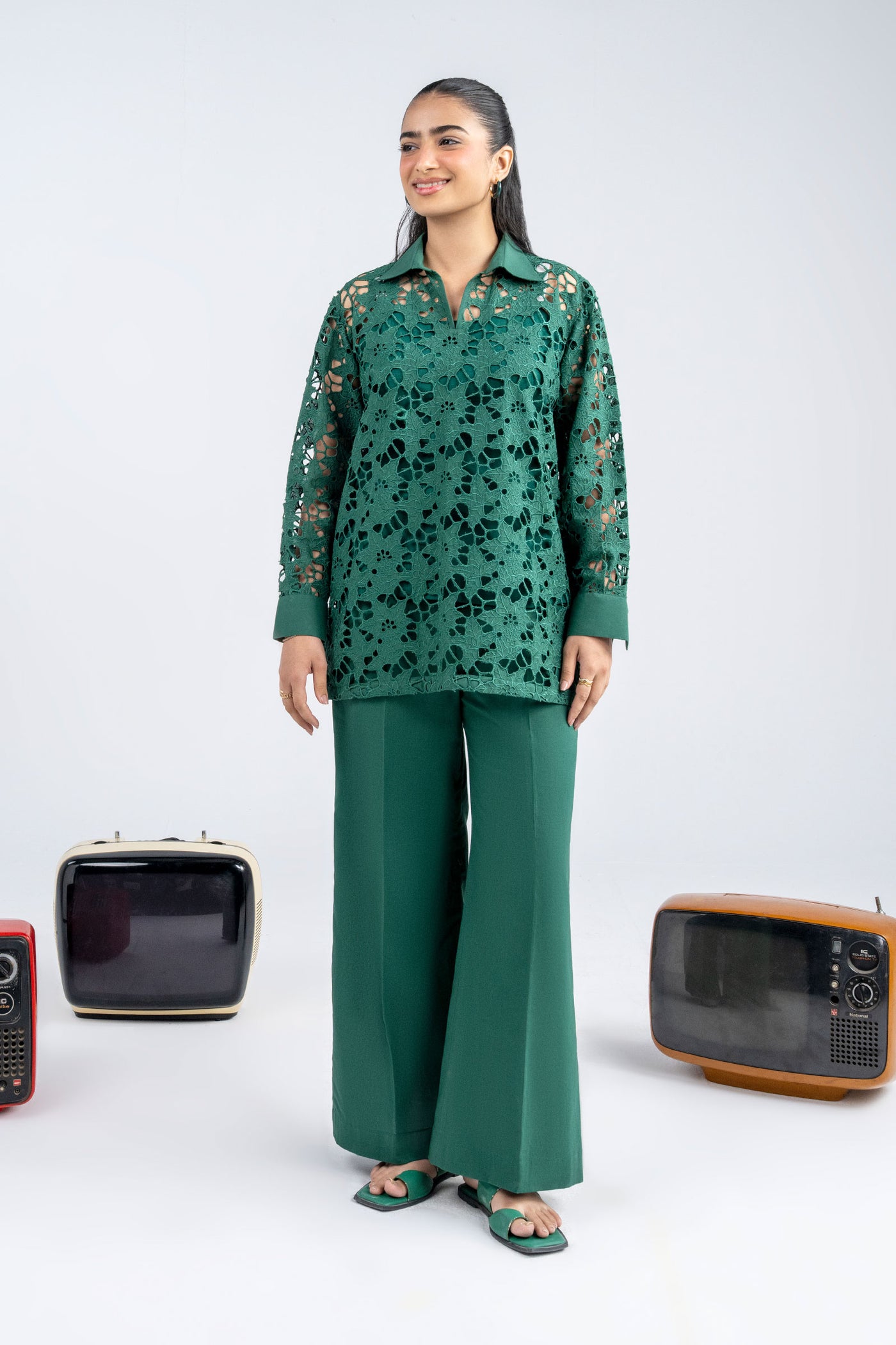 Schiffli Co-Ord Set