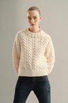 Pearl Woven Sweater (Free Size)