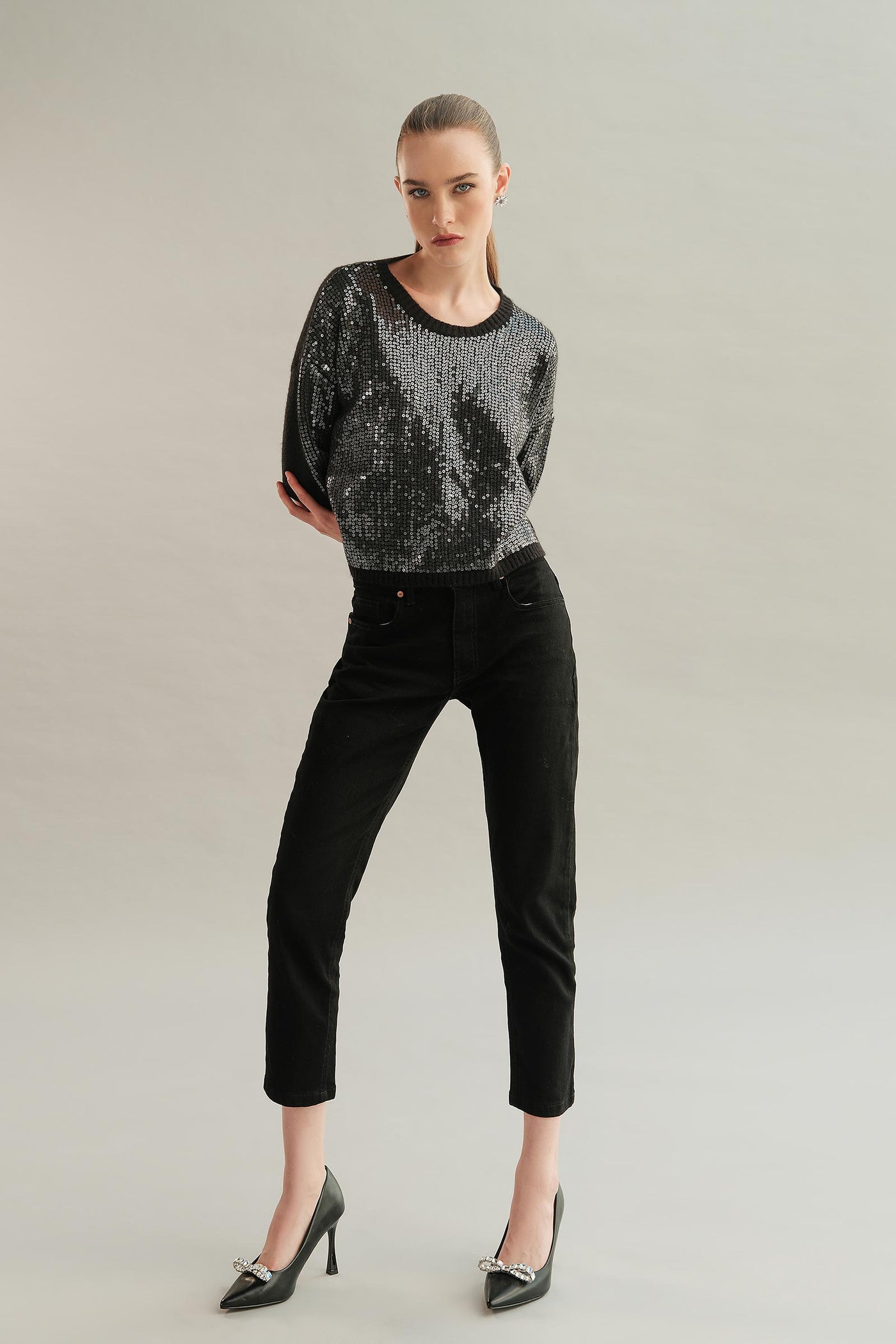 Sequin Sweater (Free Size)