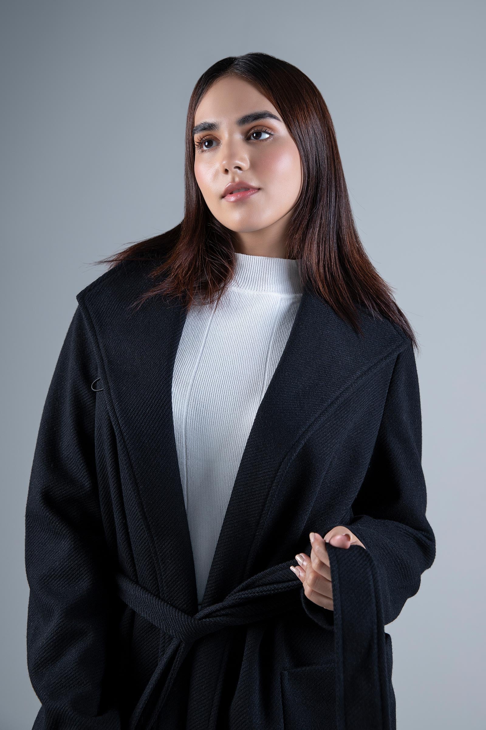 High Collar Coat