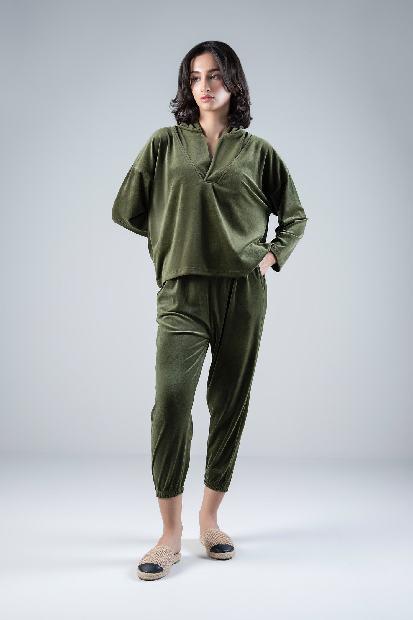 Relaxed Hoodie Set