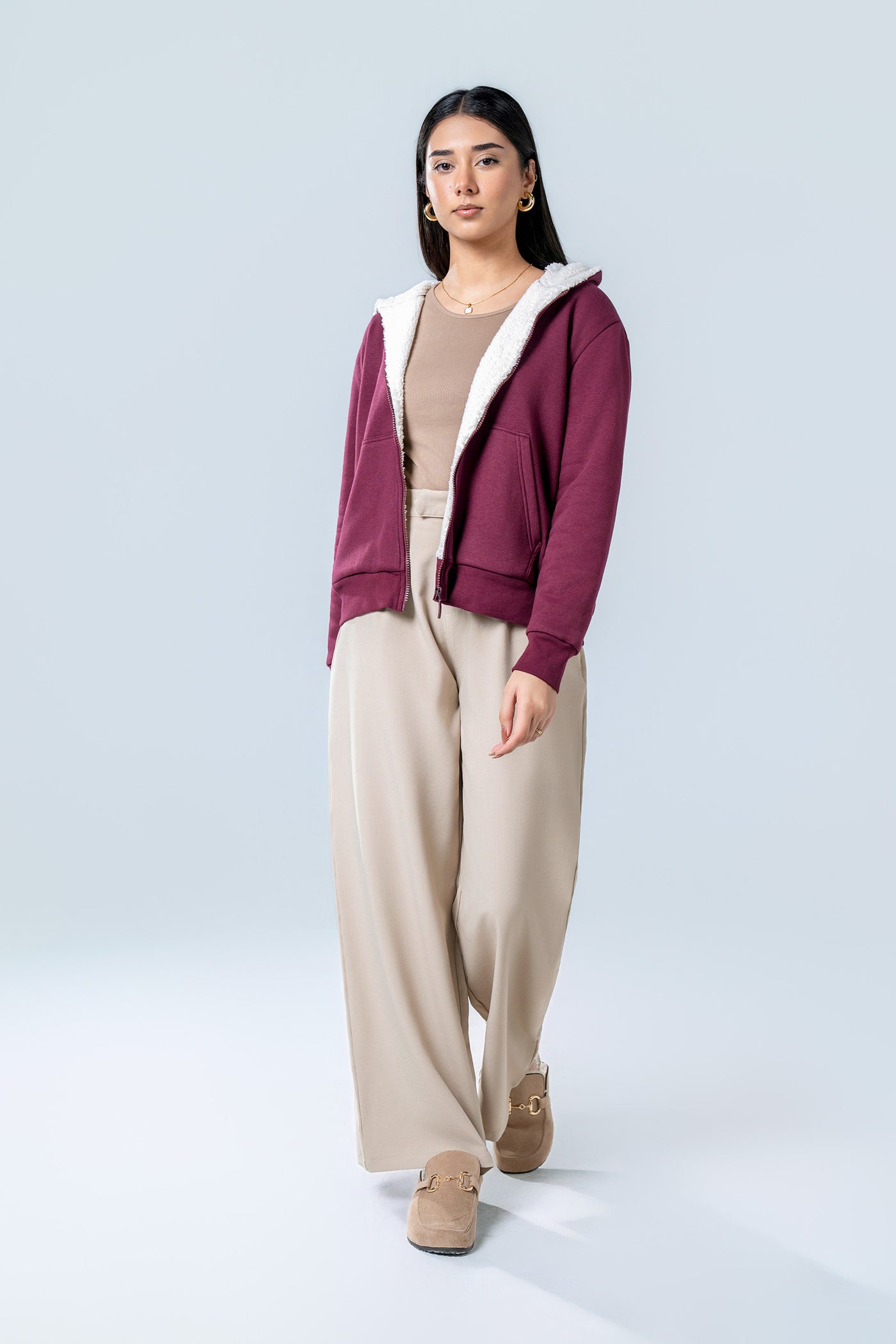 Cozy Embossed Hoodie