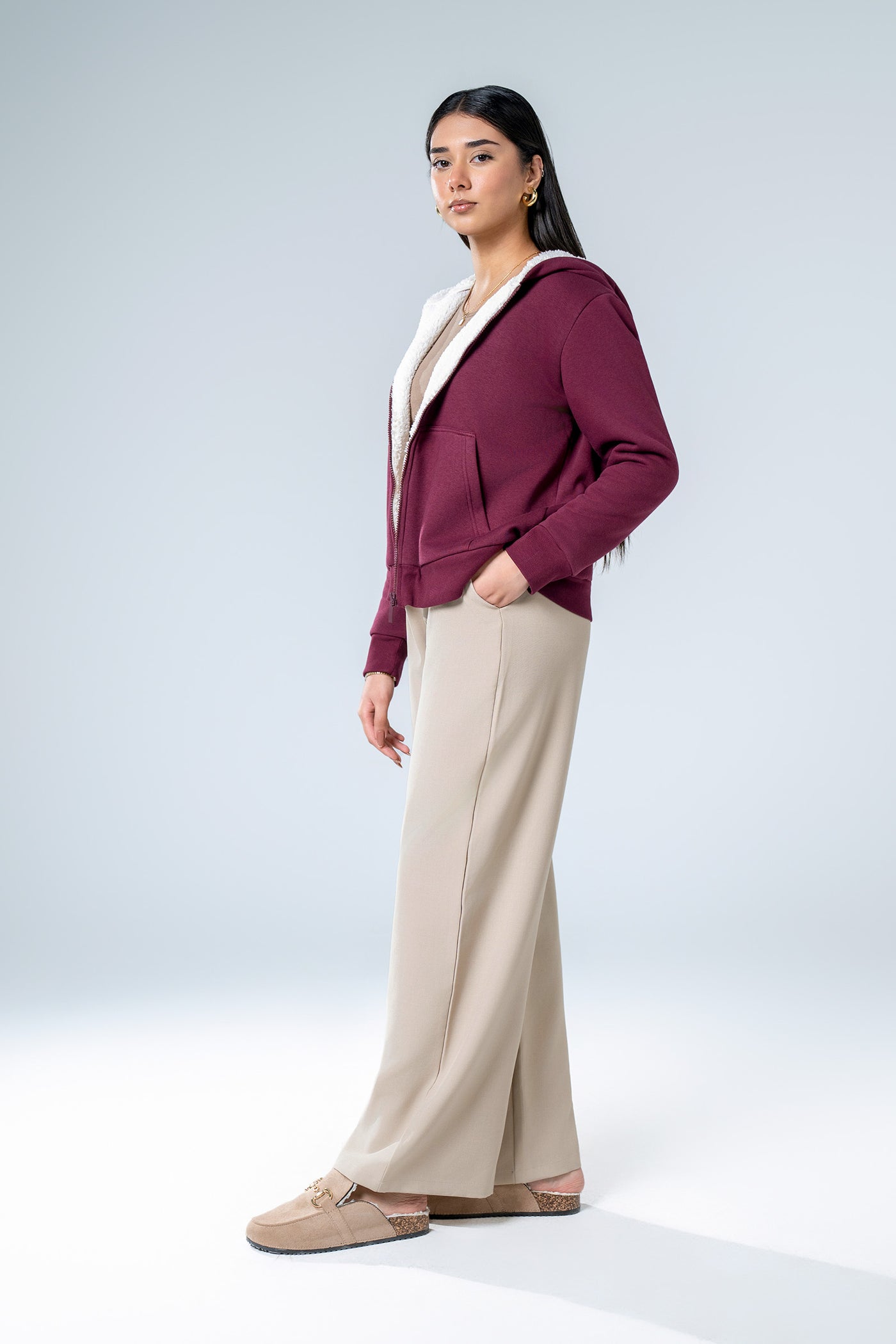 Cozy Embossed Hoodie