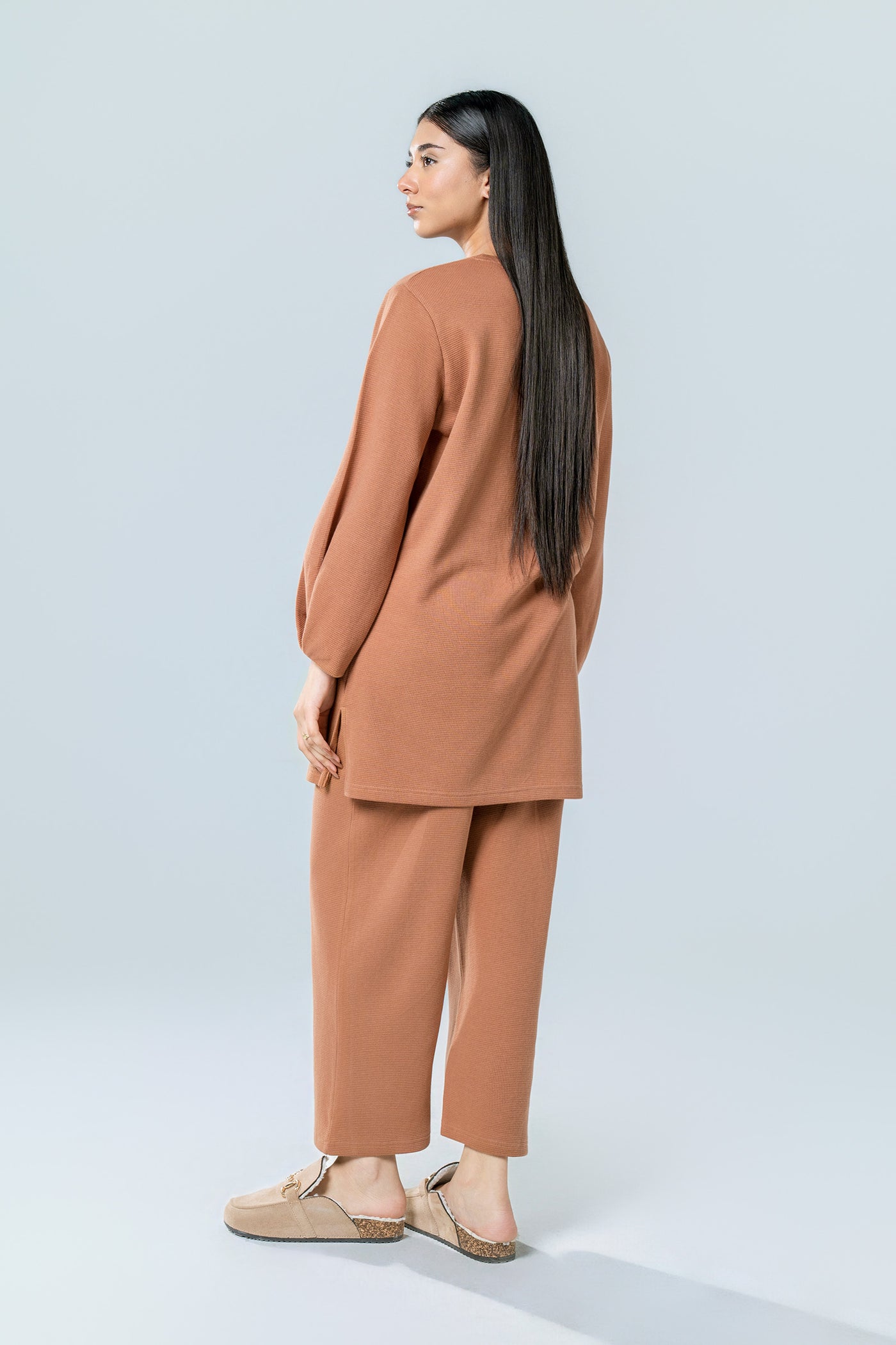 Waffle Knitted Co-Ord Set