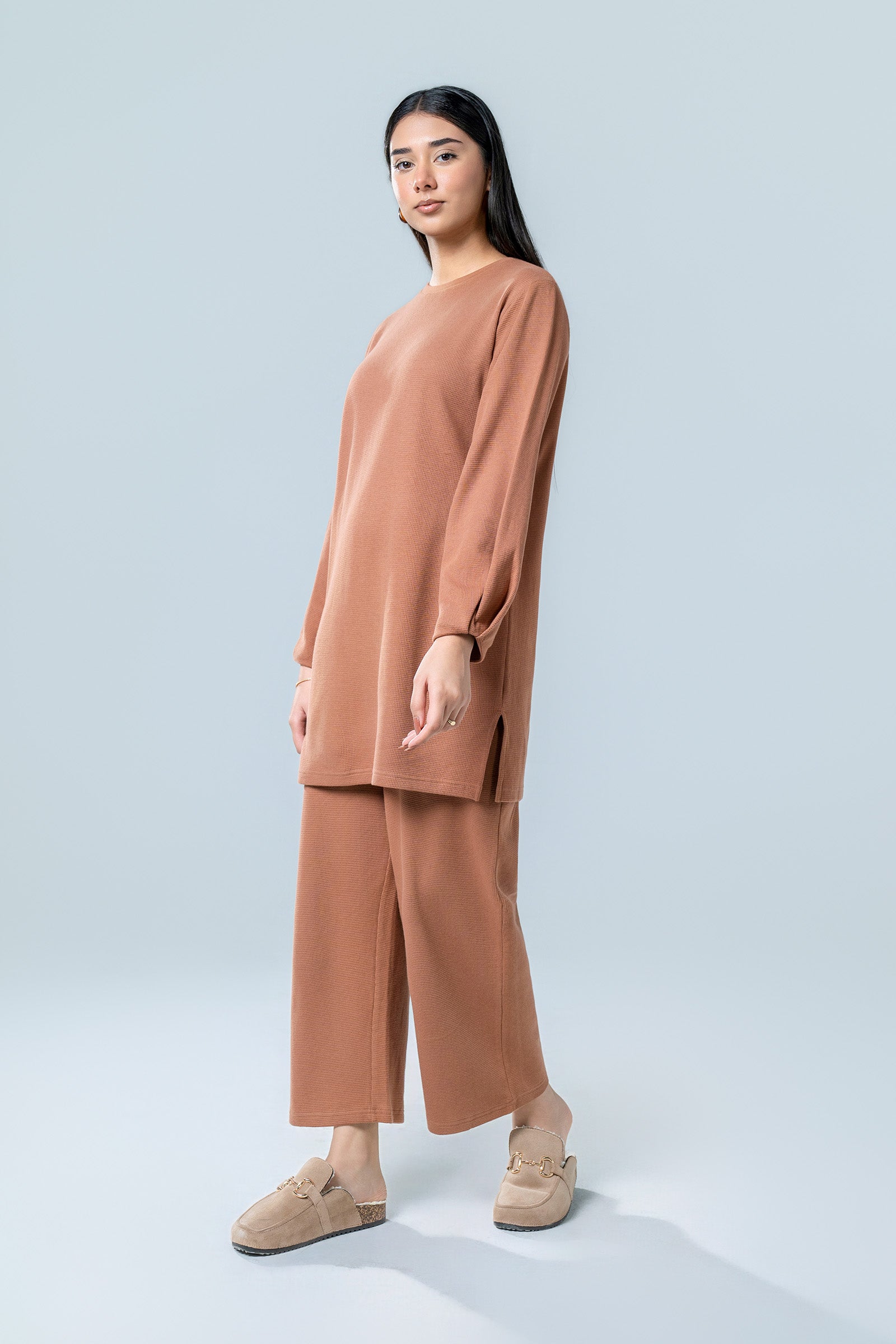 Waffle Knitted Co-Ord Set