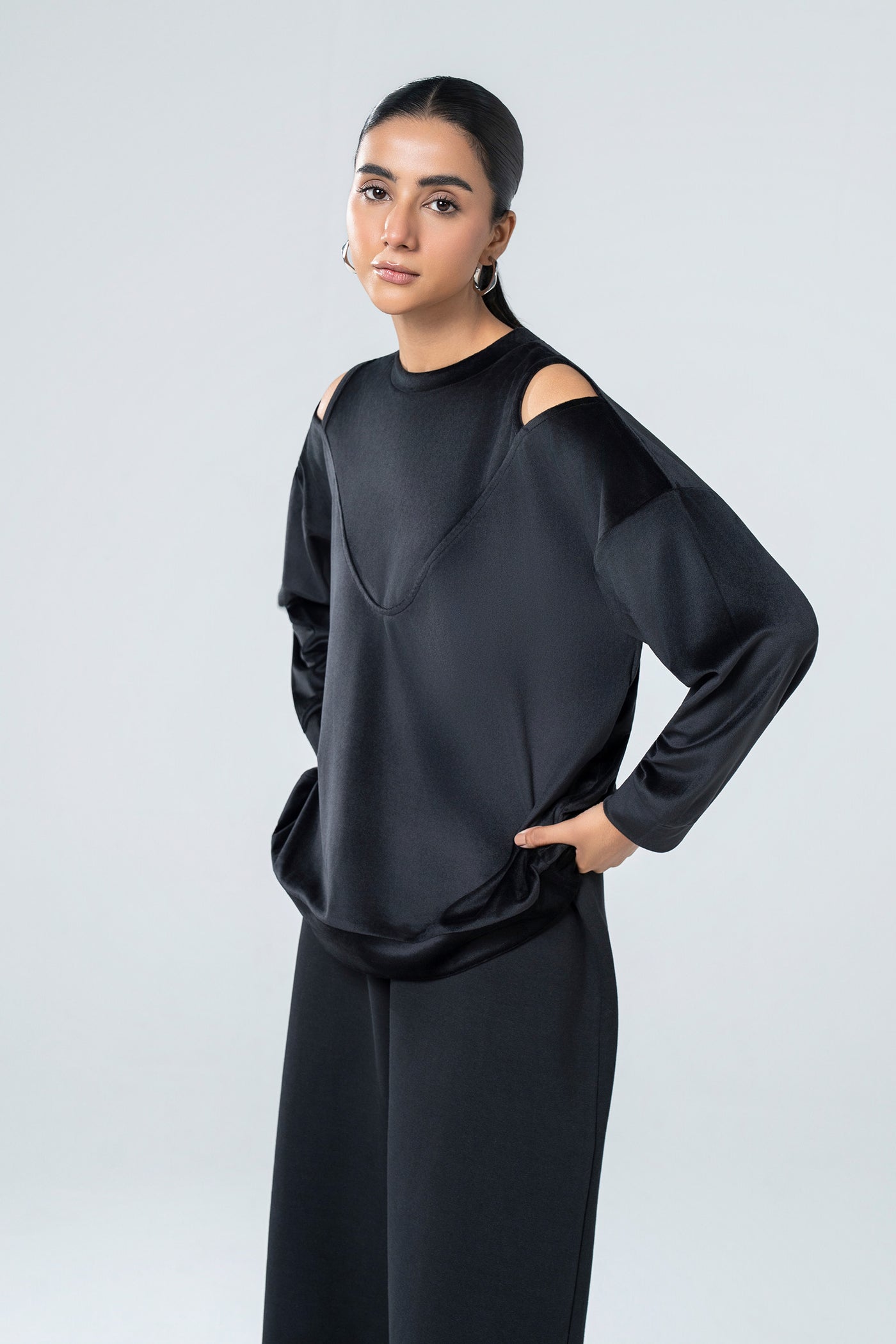 Relaxed Halter Neck Co-ord Set