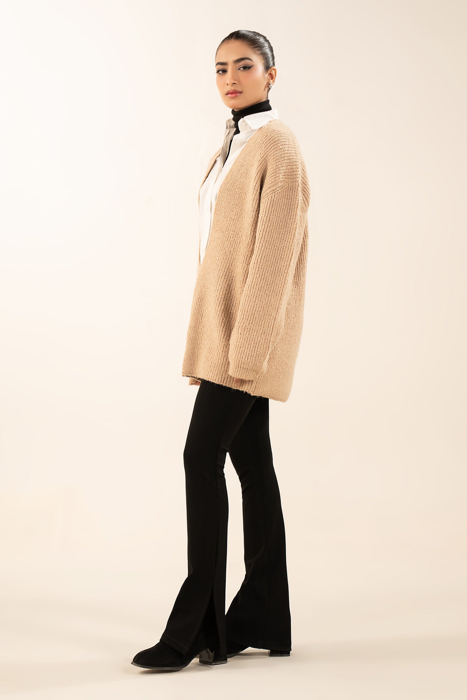 V-Neck Pullover Sweater