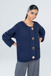 Knitted Button Cardigan