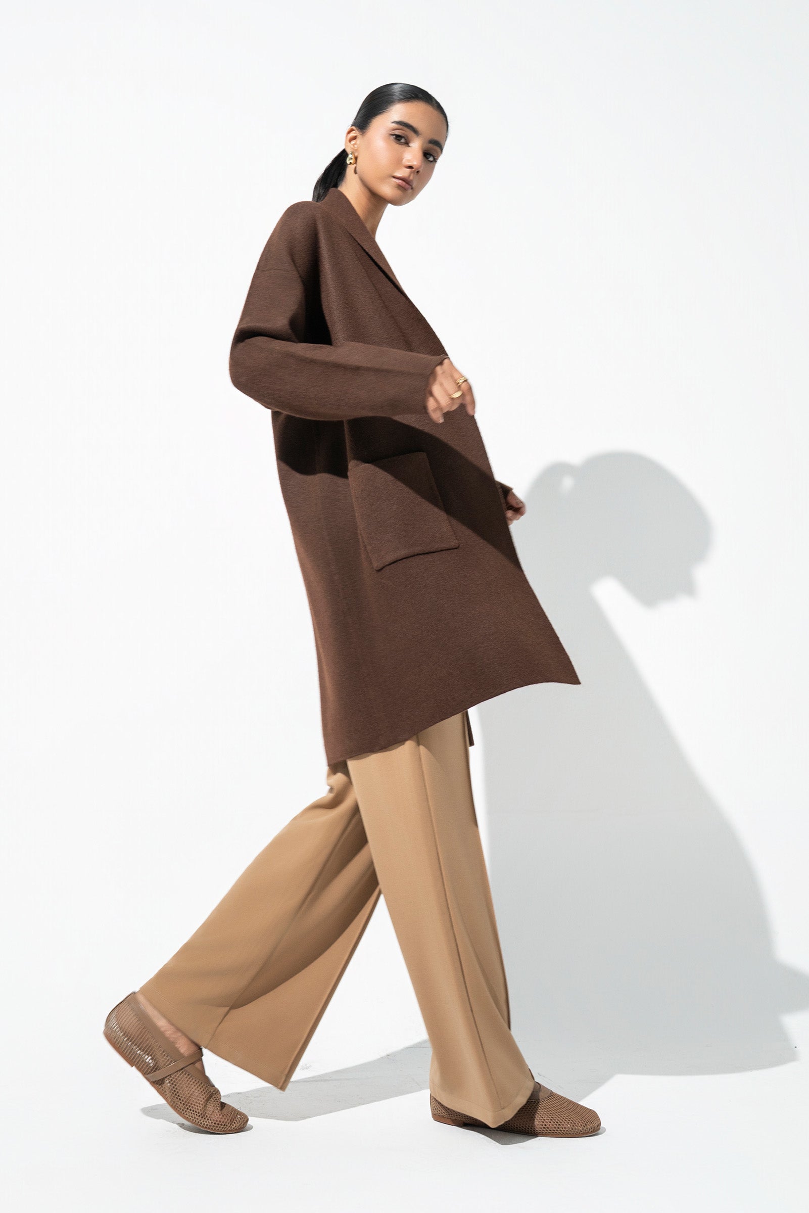 Knitted Shawl Cardigan